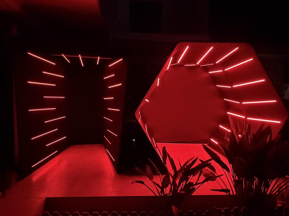 Hexagon Photo Booth rent in Cyprus